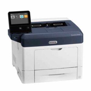 Laser printer with color lcd display